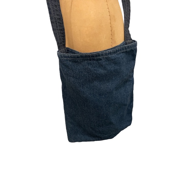 Denim cross body shoulder bag purse - Picture 2 of 10